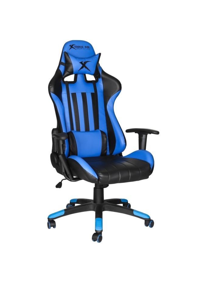 Кресло игровое Advanced Gaming Chair GC905, 50мм, черно-синее XTRIKE ME (315602789)