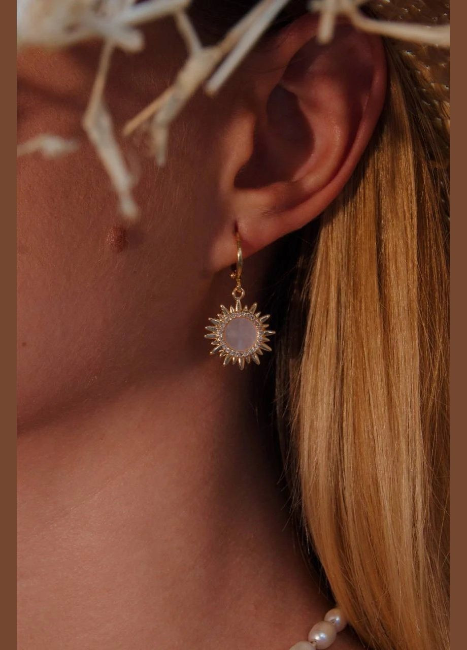 Серьги "Sunflower" Le'Perle (329751137)