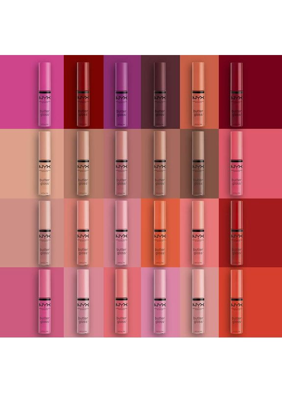 Зволожувальний блиск для губ Butter Gloss 05 - Creme Brulee (2-485767) NYX Professional Makeup (369797003)