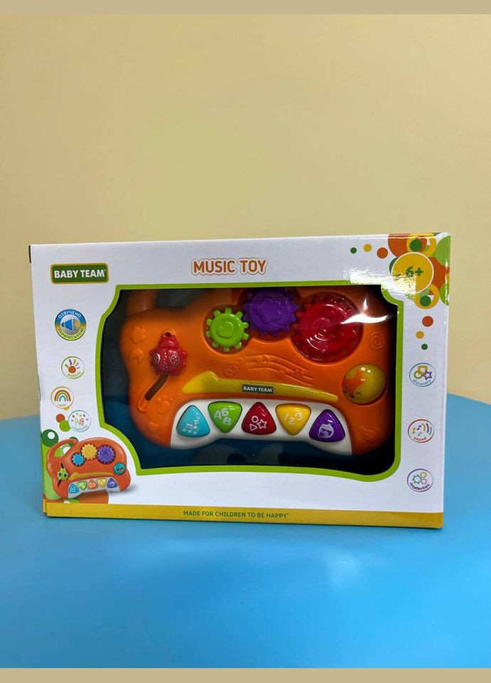 Дитяча музична іграшка "Забавка" 8645(Orange) Baby Team (363205134)