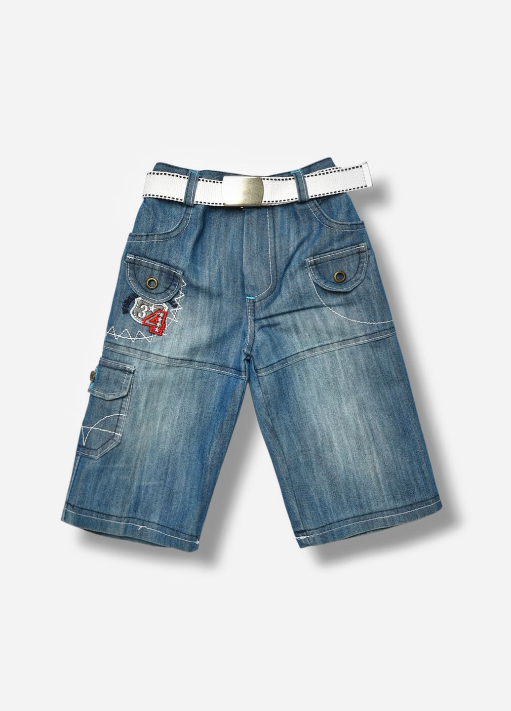 Бриджи детские для мальчика синего цвета Let's Shop (338370714)