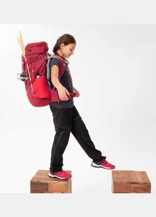 Детский Туристический (Походный) Рюкзак MH500 40л + 10л 64 х 26 х 30см Красный Совместимые с Питьевой Системой Quechua (342966968)