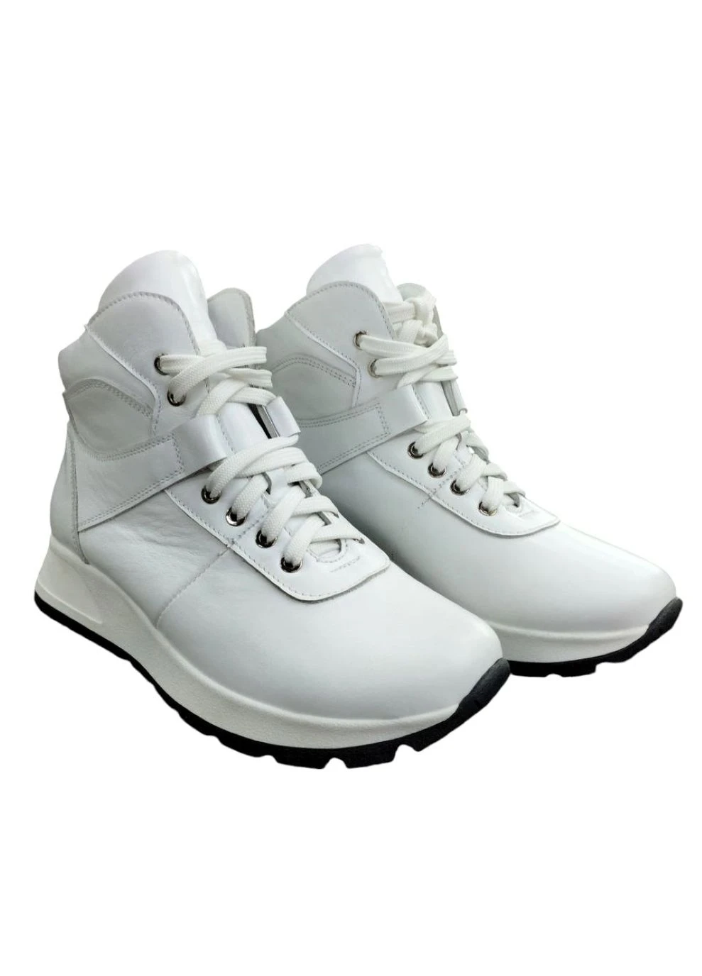 Черевики-кросівки жіночі низькі 39 (26 см) білі Kseniya Shoes fashion (305327568)