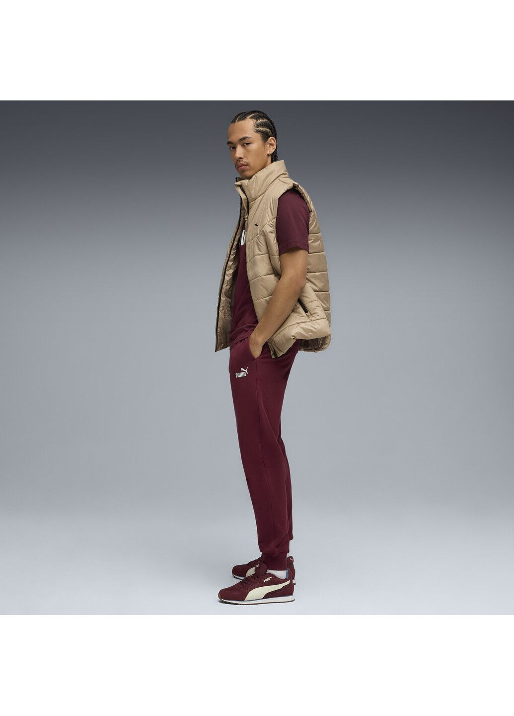 Штаны Essentials No. 1 Logo Sweatpants Puma (351596541)