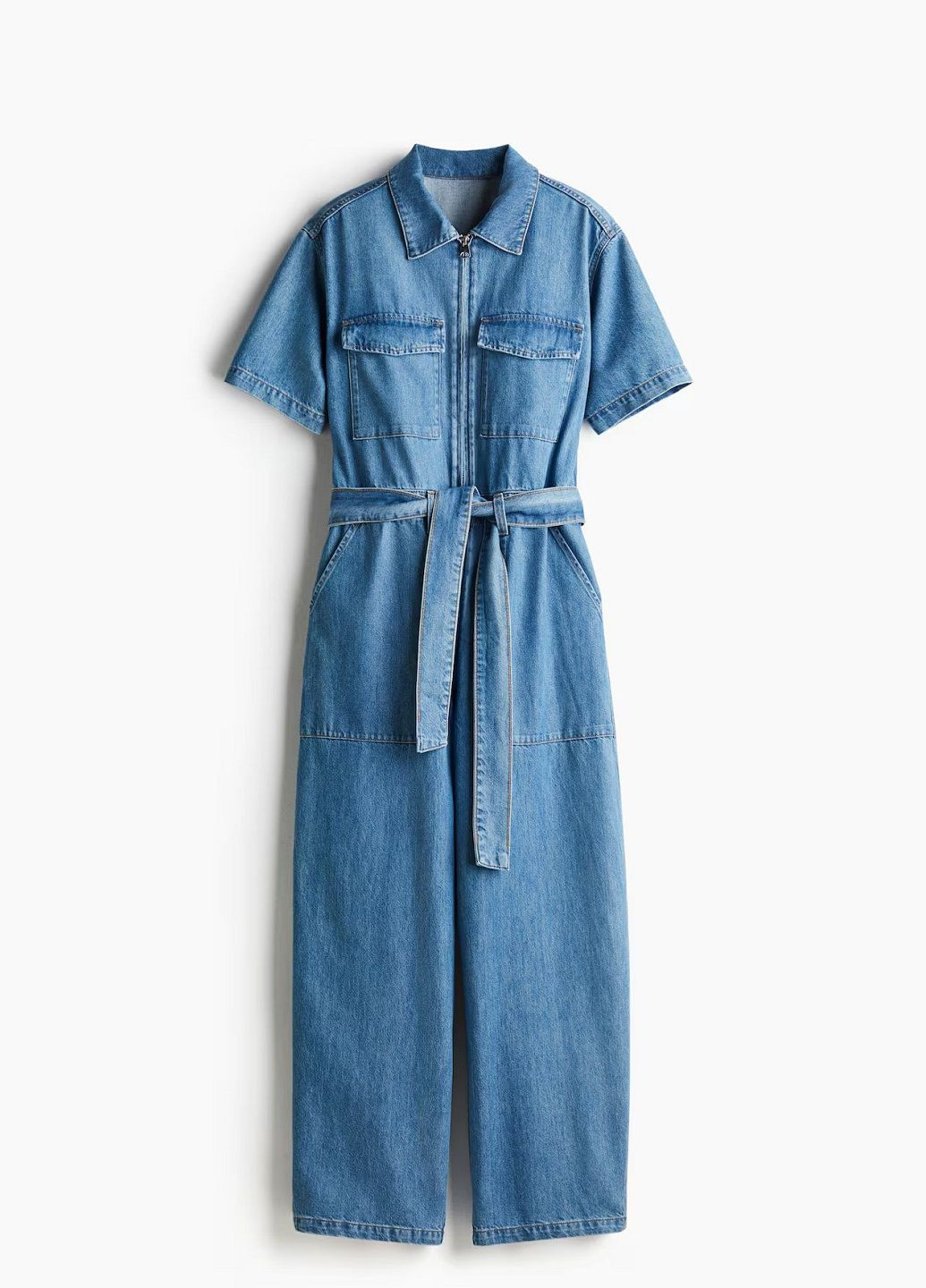 Комбінезон H&M однотонний синій