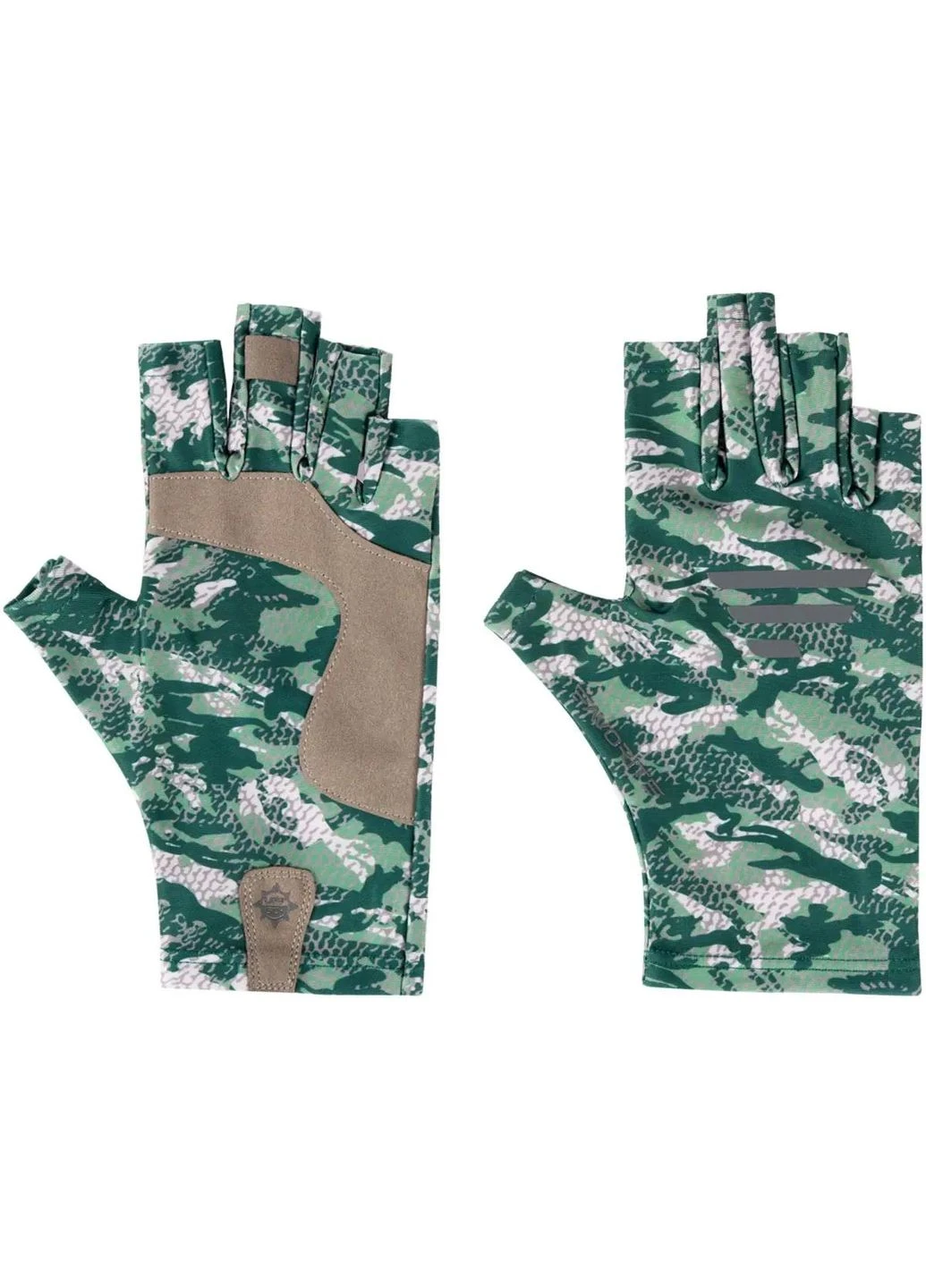 Рукавички Solar Fishing Gloves 5 Cut к:green Favorite (326504452)