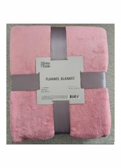 Плед Flannel, 160х200 см (ART0207SB) Ardesto flannel рожевий, 160х200 см (268140819)