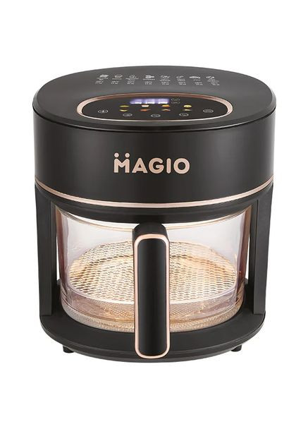 Аерогриль мультипіч MG-412 1350 Вт 3.5 л чорний Magio (361023785)