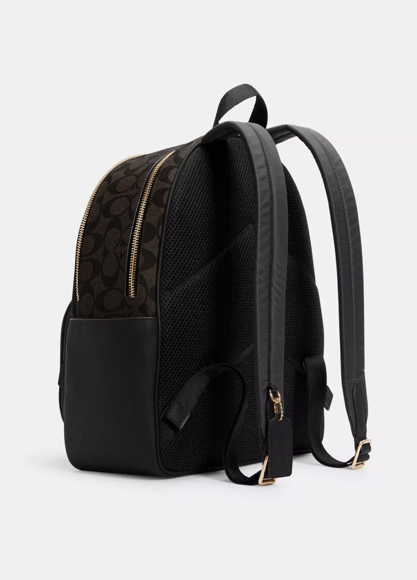 Рюкзак женский кожаный Coach Court коричневый. (373) No Brand (335833735)