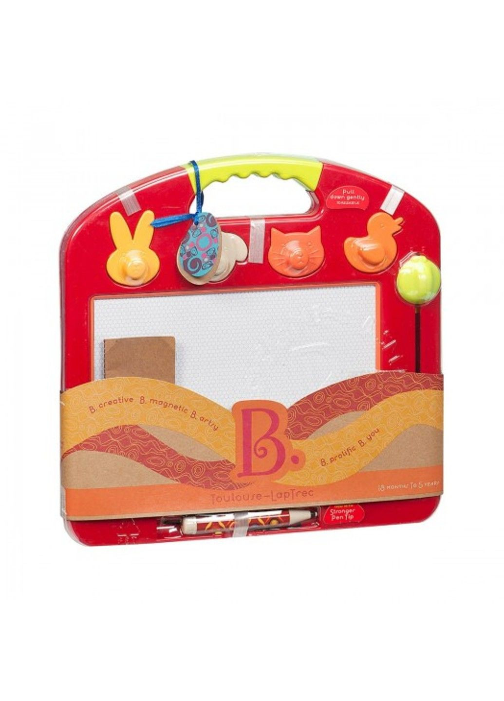 Розвиваюча Магнітна Дошка Для Малювання - Рафаель (4 Штампи) Battat (331295931)