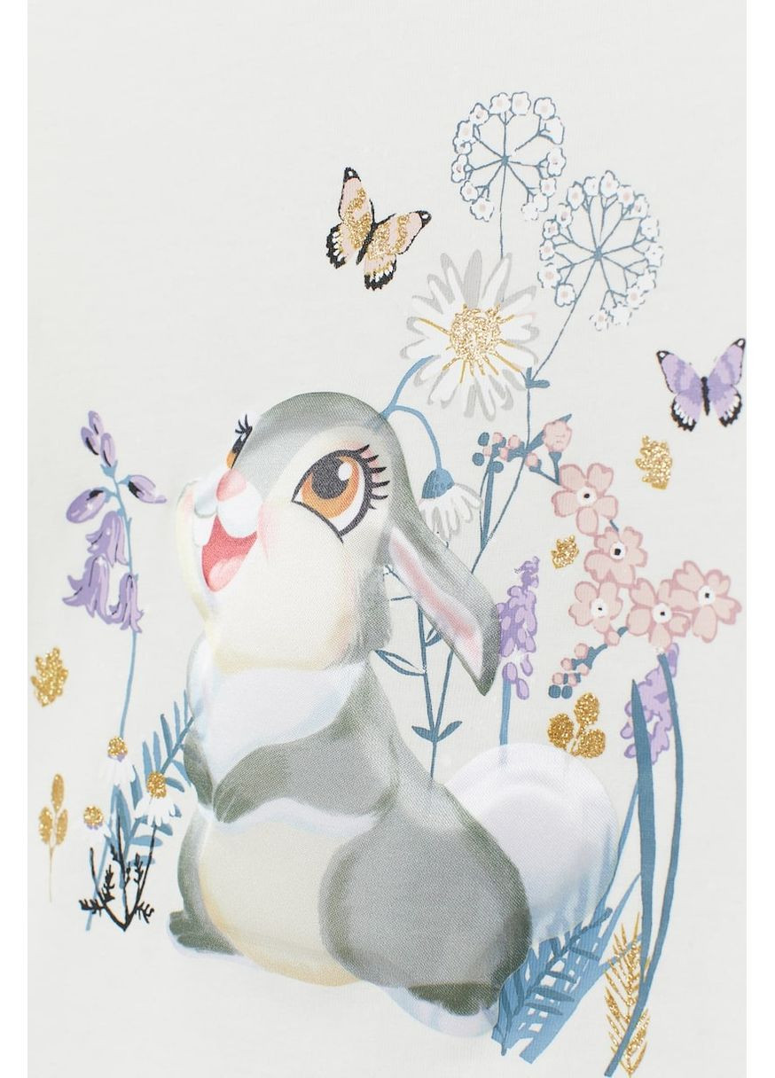 Белый демисезонный лонгслив H&M