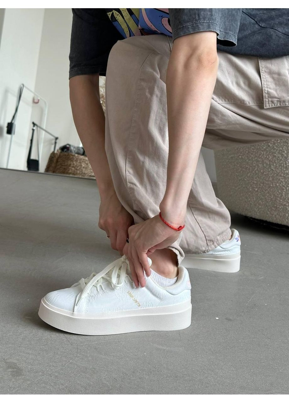 КРОСІВКИ ЖІНОЧІ ADIDAS STAN SMITH BONEGA WHITE АДІДАС No Brand білі демісезони (367174148)