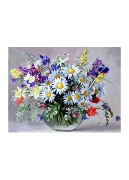 Алмазная мозаика 30х40 Букет полевых цветов ST459 ColorArt (299772534)