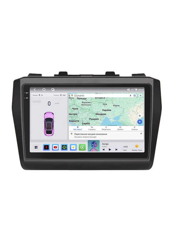 Штатная магнитола для Suzuki Swift V 2016-н.в. экран 10" 4/64 QLED CarPlay 4G Wi-Fi GPS 360 Prime 5шт Lesko (336198384)