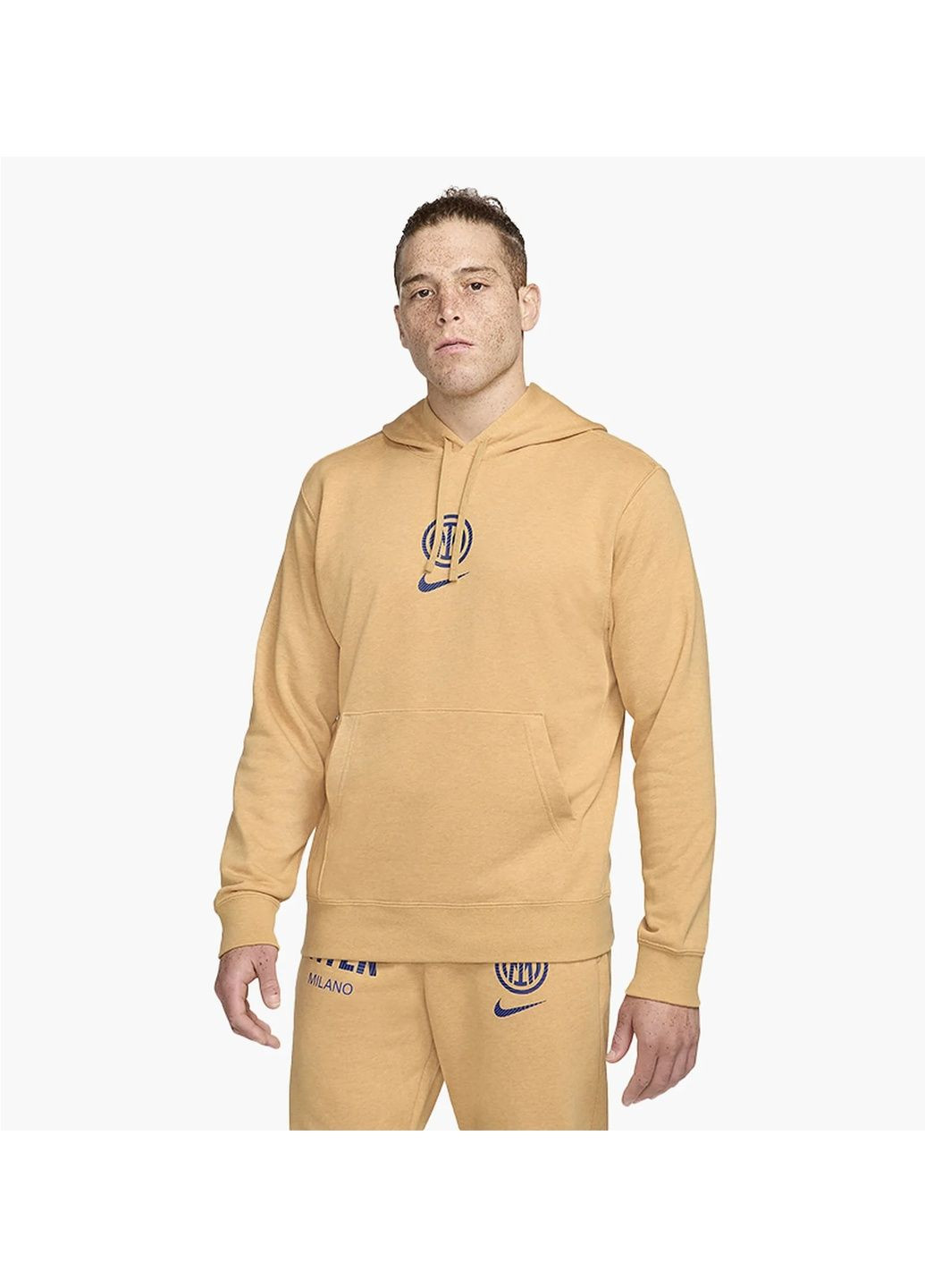 Худи мужские Inter Mnsw Club Beige Nike (364662439)