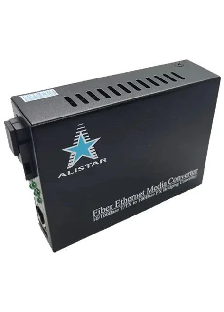 Медиаконвертер X3S 100M 10/100BASE-T RJ-45 - 100BASE-FX 1SM WDM SC 20KM TX1310/RX1550nm LFP Alistar (401506601)