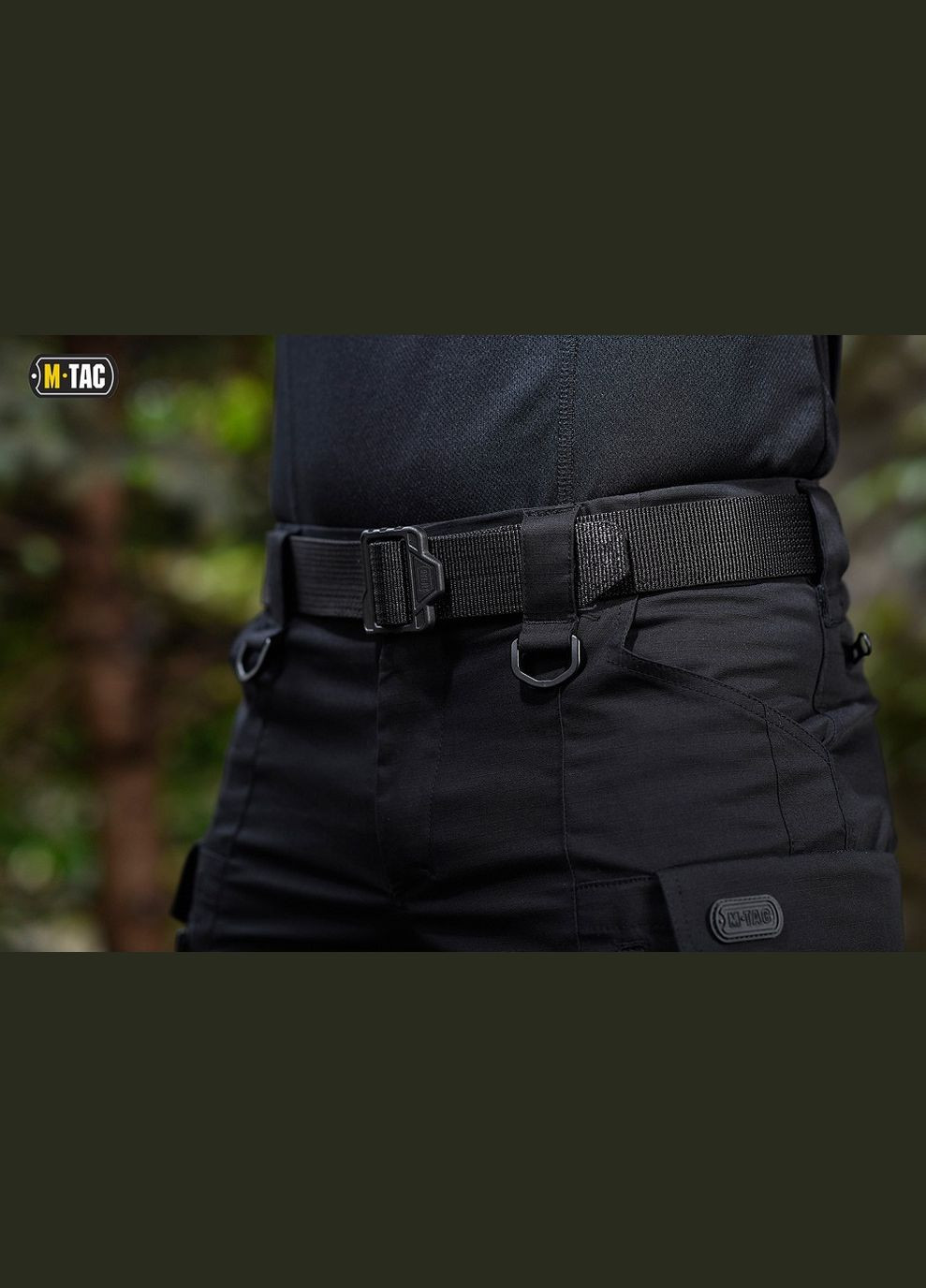 Ремень Double Duty Tactical Belt Black (L) M-TAC (337142923)