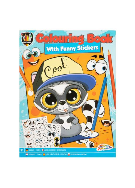 Розмальовка Єнот (150012_2) Grafix (370259637)