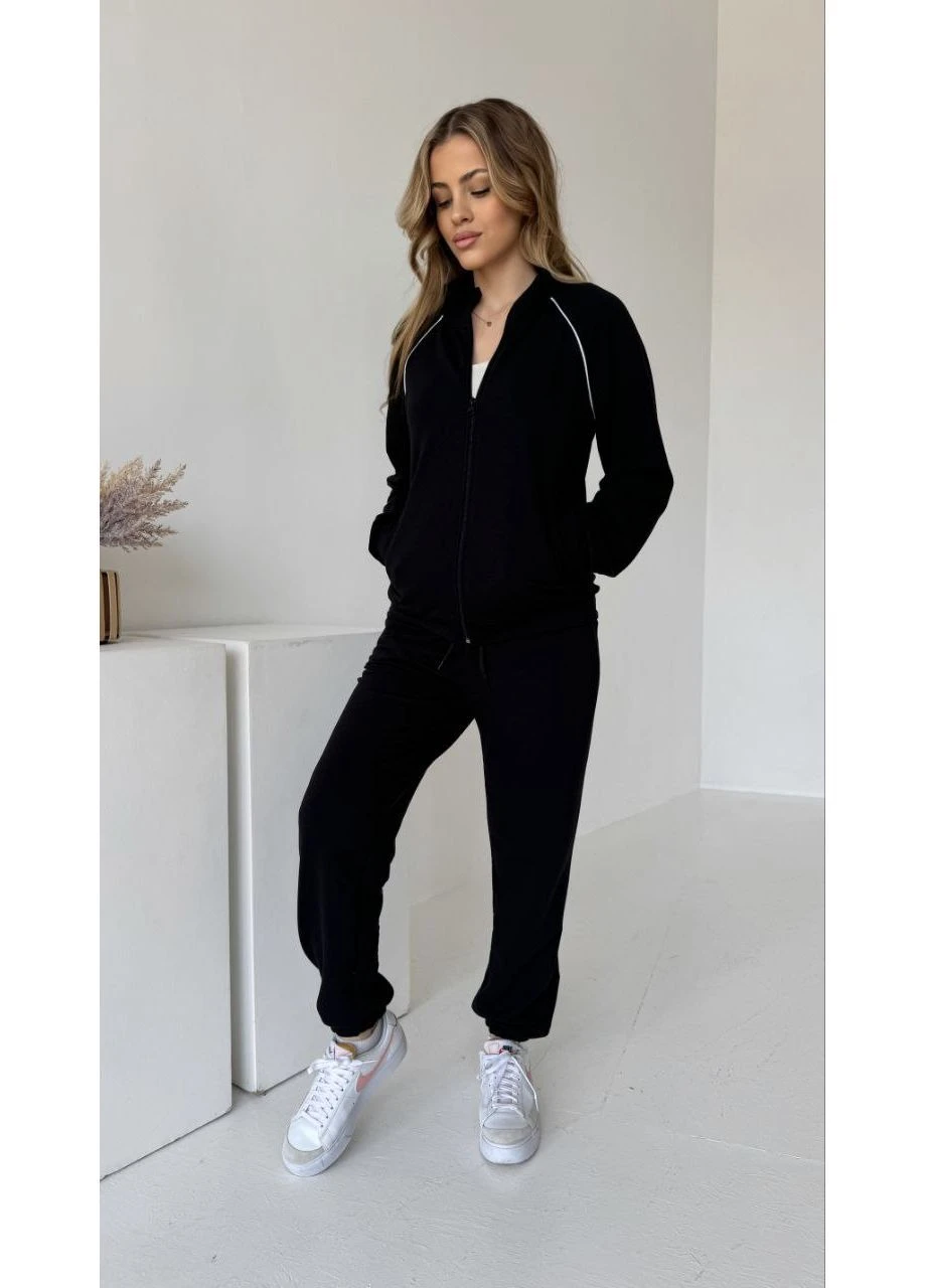 Женский костюм тройка кофта брюки и шорты из двунитки Stylish Touch (388974438)