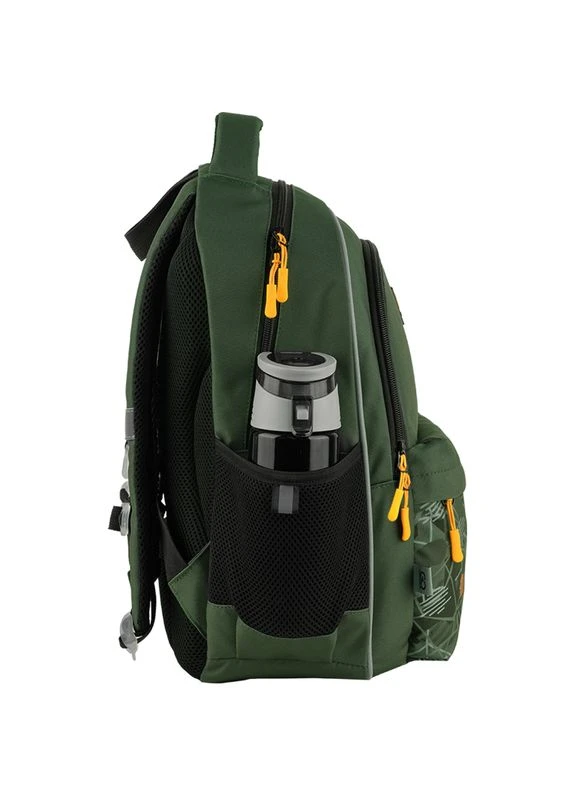 Рюкзак в школу зелений для хлопчика Education GO24-182M-2 Forces GoPack (293504299)