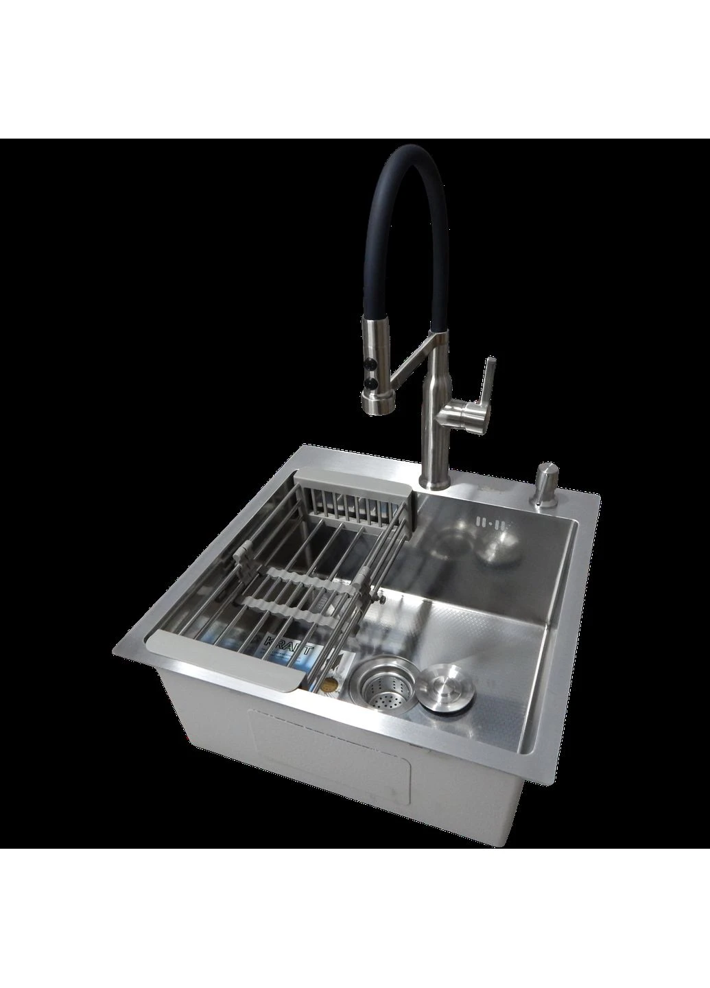 Комплект кухонної мийки KRF 5050 decor (3.0/1.0 мм) Kraft (372130578)