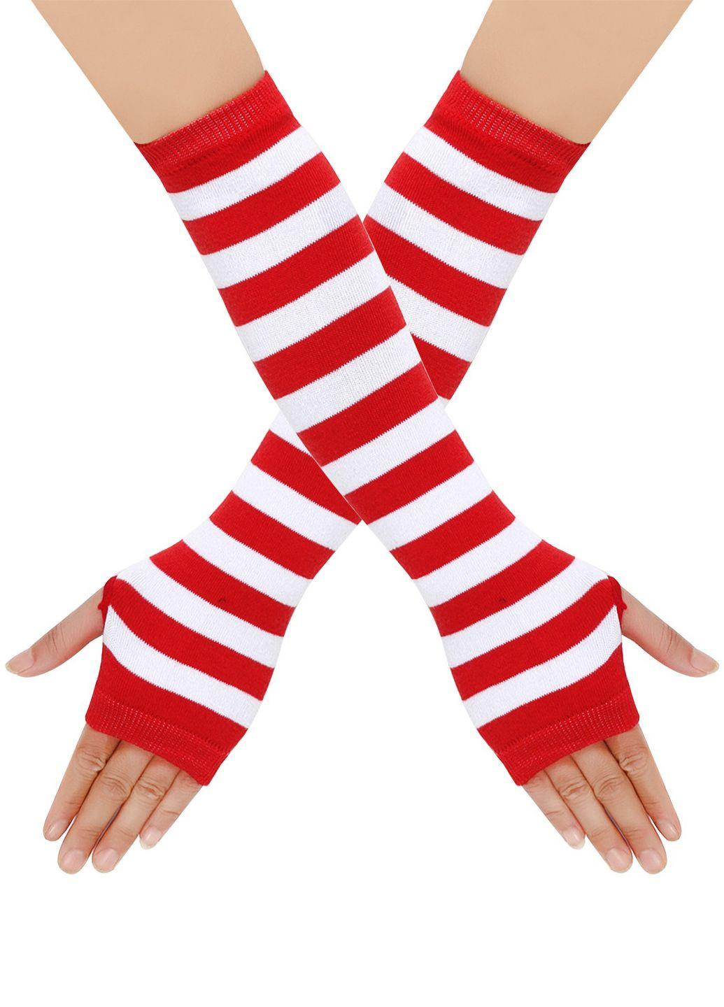 Митенки полосатые No Brand (301081853)