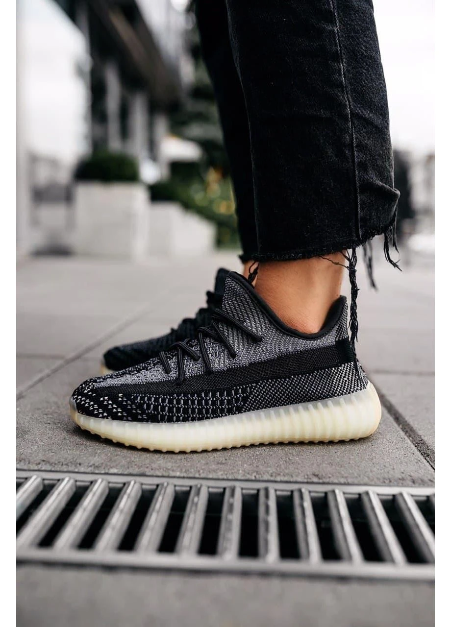 КРОССОВКИ ЖЕНСКИЕ ADIDAS YEEZY BOOST 350 V2 ASRIEL АДИДАС ИЗИ БУСТ No Brand комбинированные демисезоны (390651694)