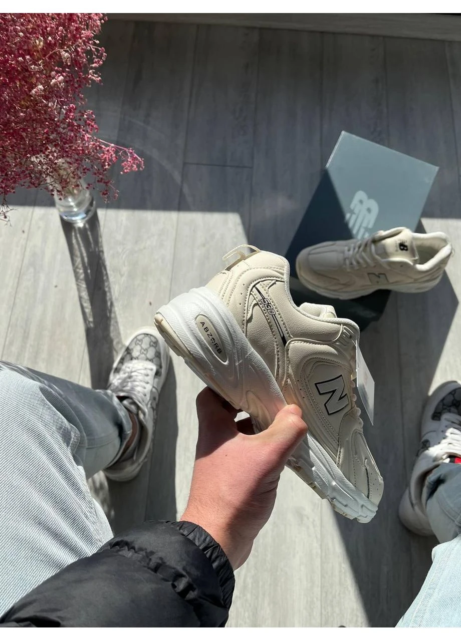 КРОСІВКИ ЖІНОЧІ NEW BALANCE 530 BEIGE LEATHER НЬЮ БЕЛАНС 530 No Brand бежеві демісезони (367167660)