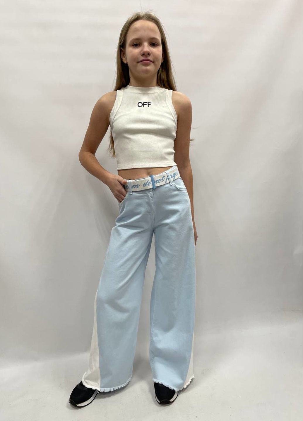 Штани котонові зі вставками Aygi (298355161)