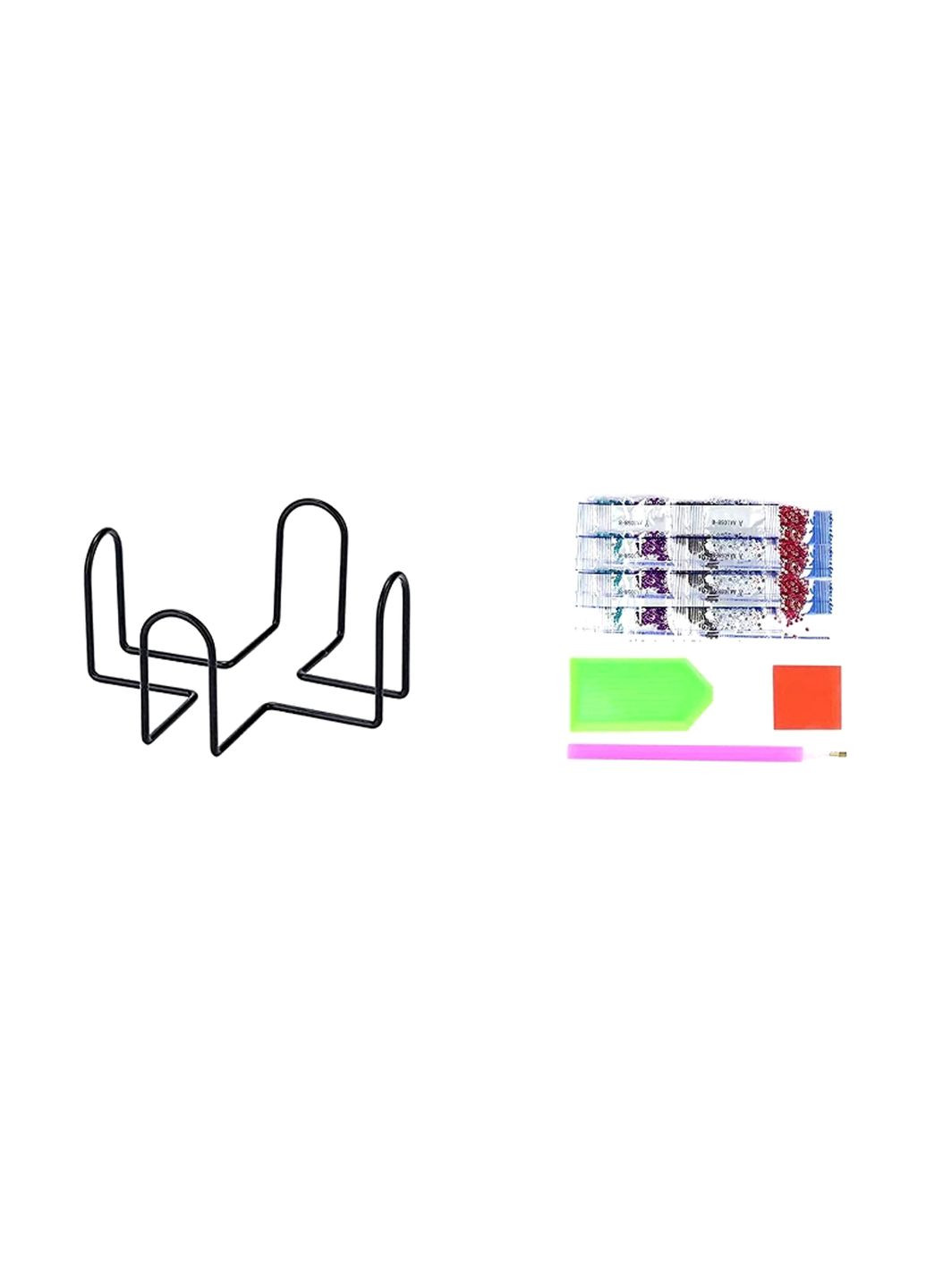 Набор подставок под кружку из алмазной мозаики 8 штук круглые камни BD271 No Brand 4966 (328450764)