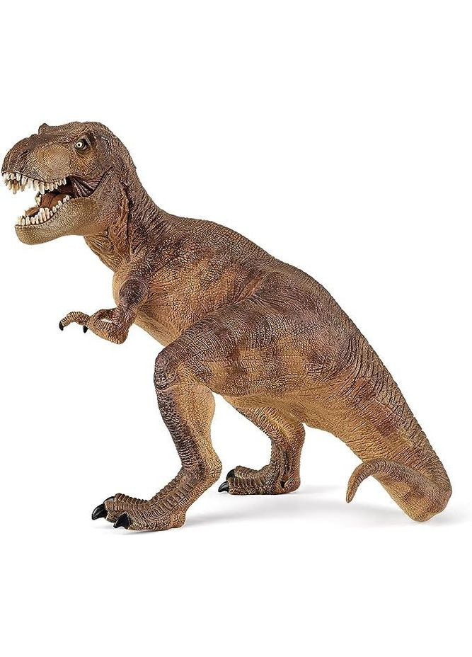 Игрушка фигурка динозавр Т-рекс (тирекс) с подвижной челюстью, Тиранозавр - T-Rex, 13 см Papo (370968340)