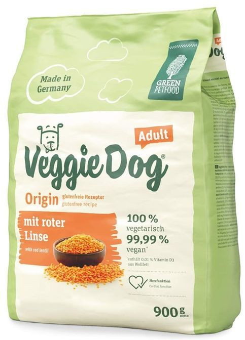 Сухий корм для собак VeggieDog Origin 900 г Green Petfood (373661937)