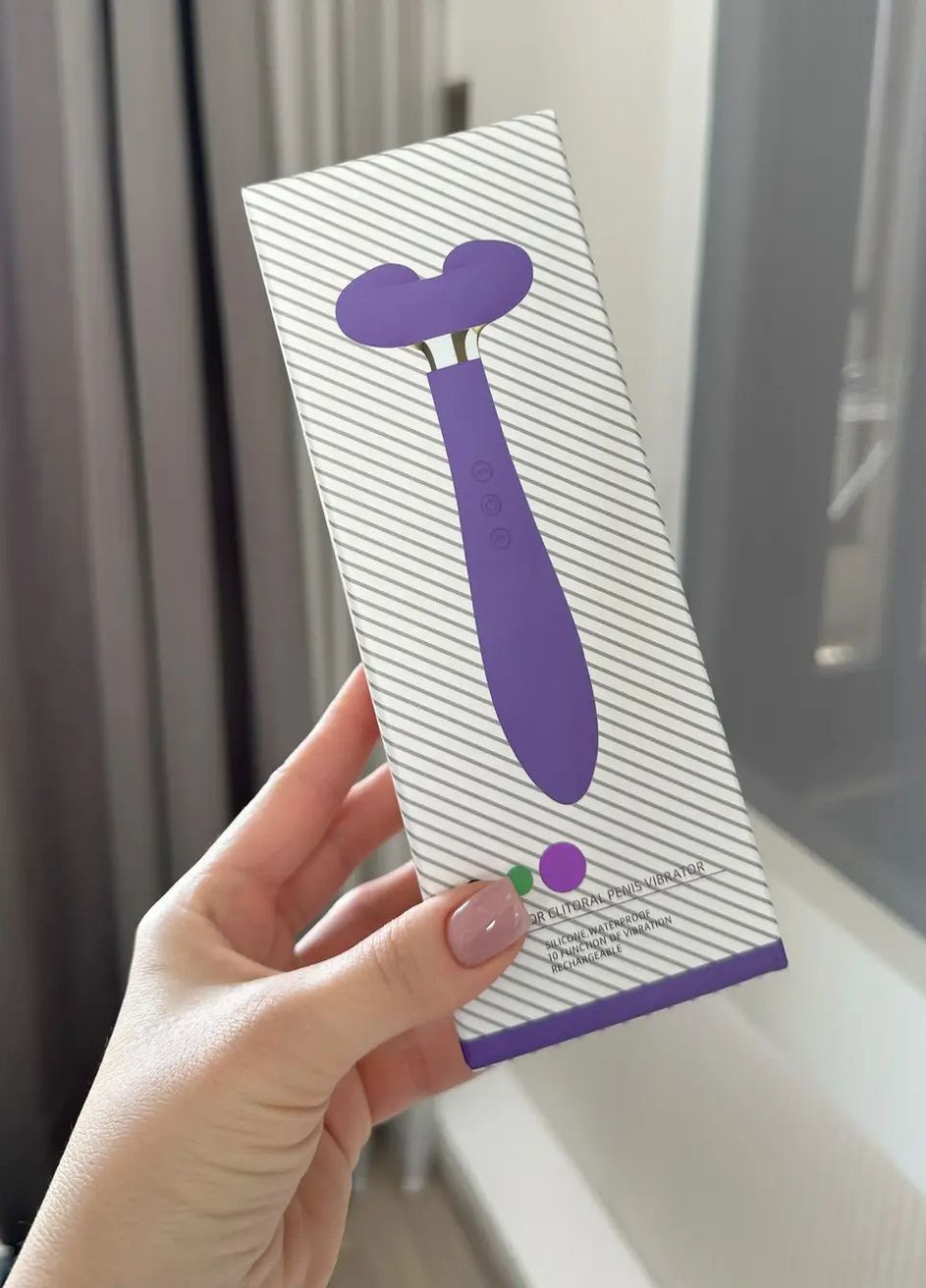 Вібратор 3X Stimulator для клітора, пеніса та анальної стимуляції чорний No Brand (316534807)