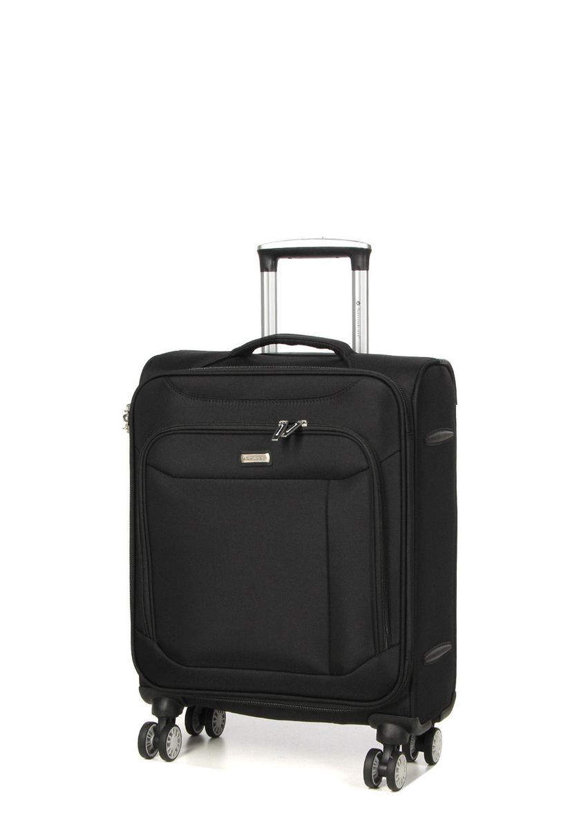 Чемодан ручная кладь S ткань чёрный 55х36х20см/35л/2.5кг/Snowbal 87303 Snowball (324801772)