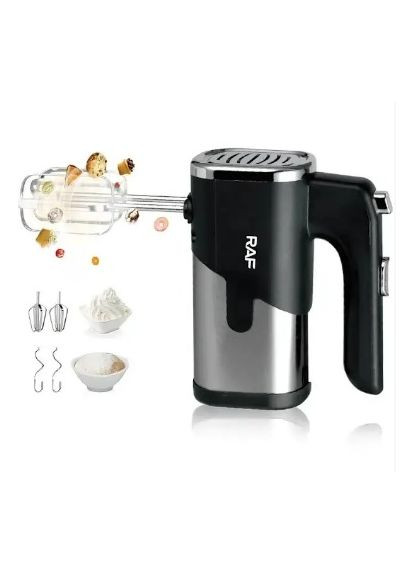 Міксер ручний, блендер занурювальний, планетарний блендер кухонний, міксери тістоміси RAF R.6630 (303724687)