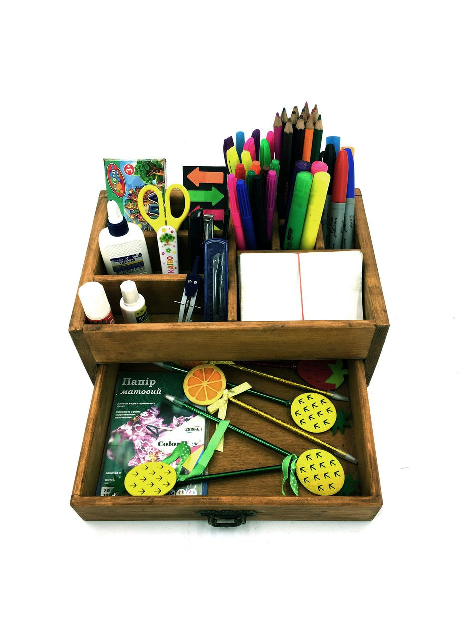 Органайзер настільний з дерева Танжер мускат (КНЦ-006307) No Brand (328230340)