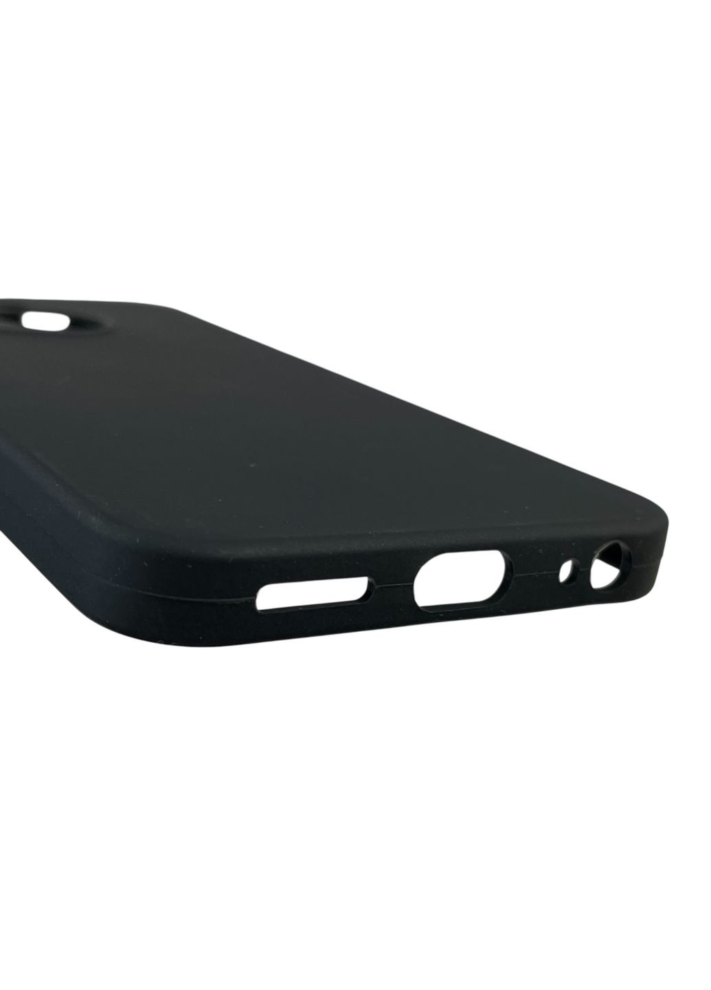 Чехол для Spark Go 2025 (KL4) силиконовый с микрофиброй нескользящий на техно спарк го 2025 черный Tecno (366387922)