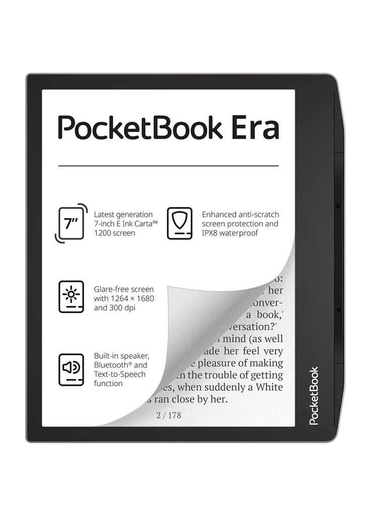 Електронна книга 700, Era, Stardust Silver (PB700-U-16-WW) PocketBook (372616537)