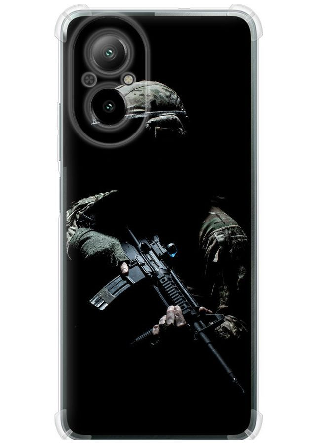 Силіконовий протиударний с посиленими кутами чохол 'Захисник v3' для Endorphone Realme C67 4G (324835396)