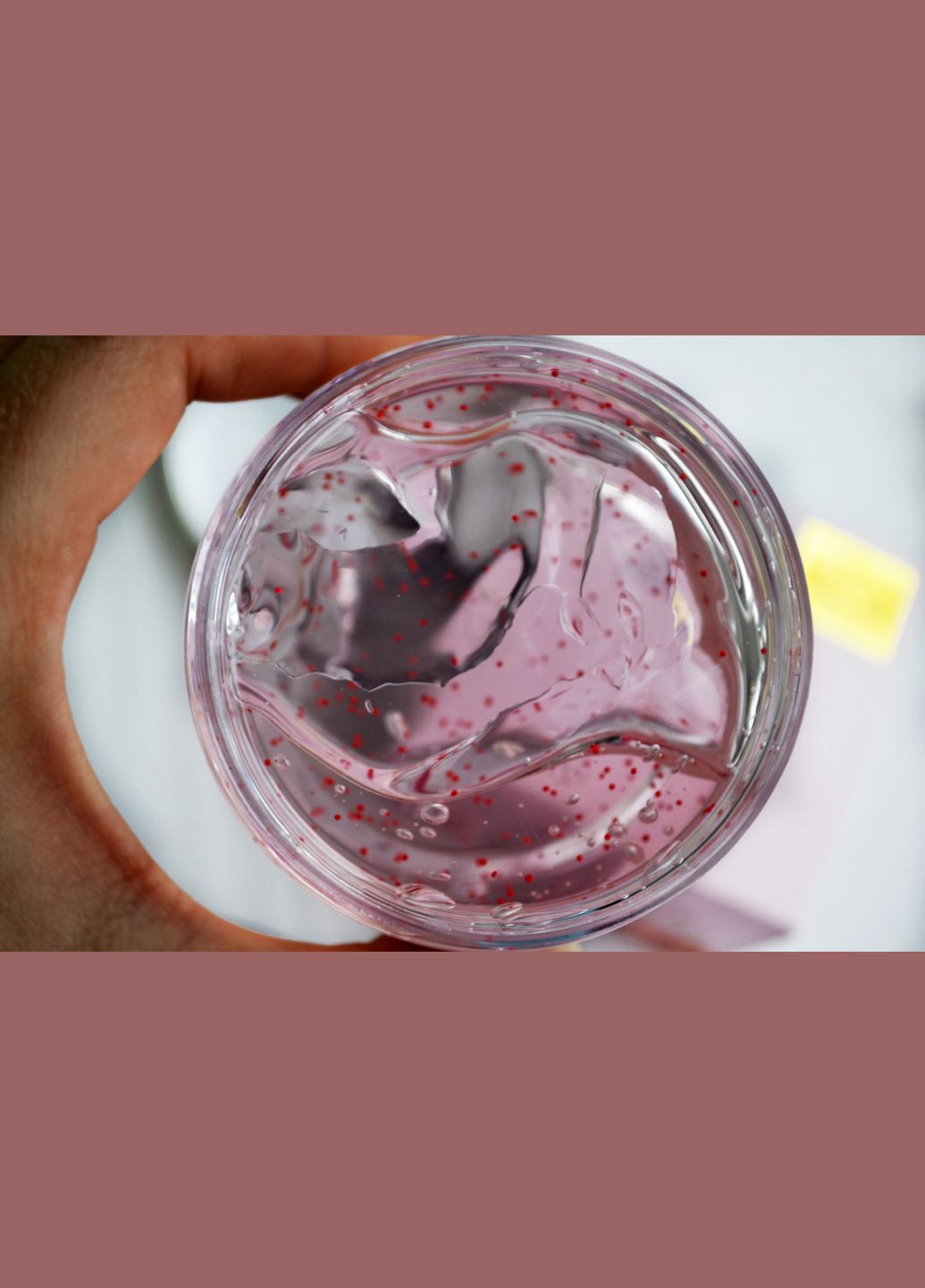 Гелева Маска нічна з гранатом і мінералами Pomegranate Fesh Moisturizing Mineral Sleep Mask (120г) Bioaqua (317169506)