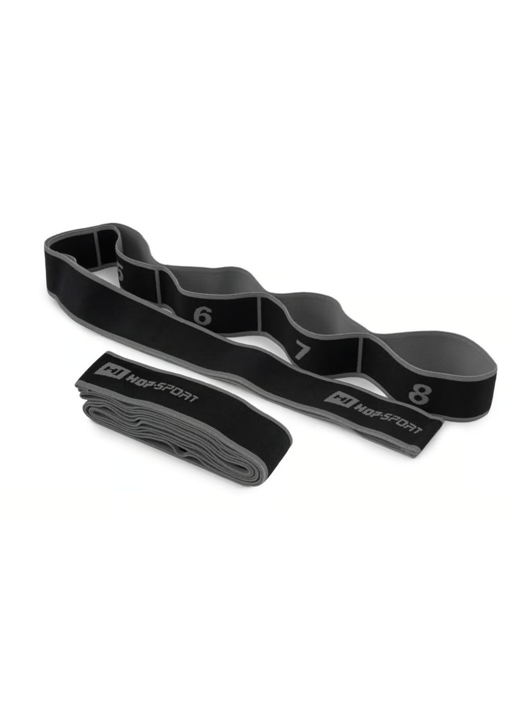 Резинка для фитнеса с петлями 12-30кг HS-N904GB черная Hop-Sport (361952884)