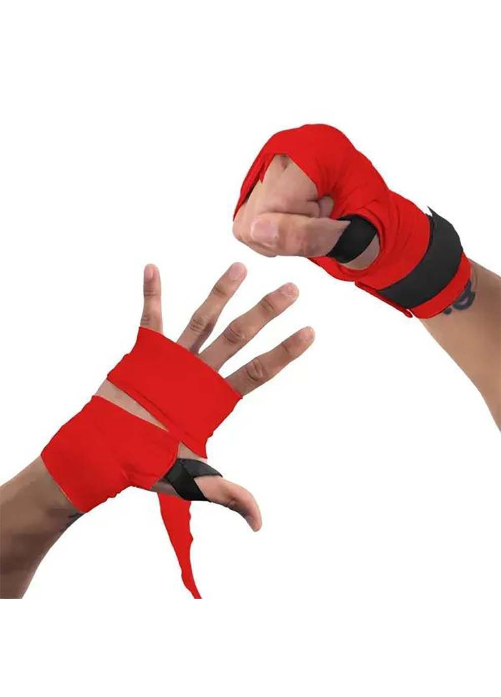 Бинти CORE HANDWRAPS 3 PACK Чорний, Білий, Червоний120 (304,8 см) Everlast (367597318)