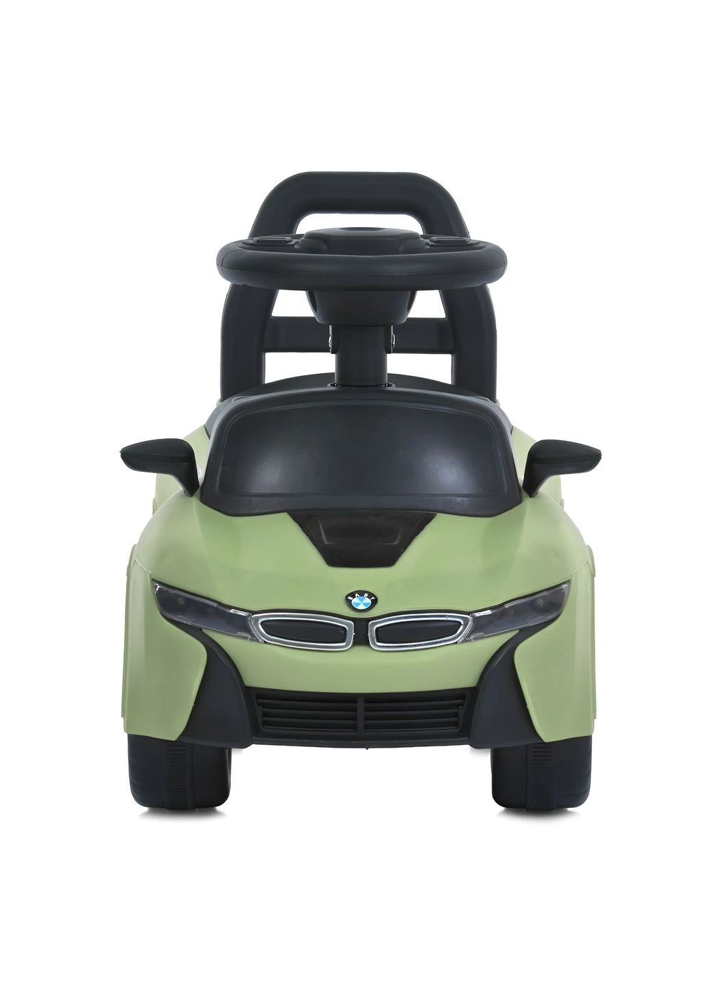 Дитяча каталка-толокар M 6155-5 з музикою та світлом, зелений Bambi Racer (392288588)