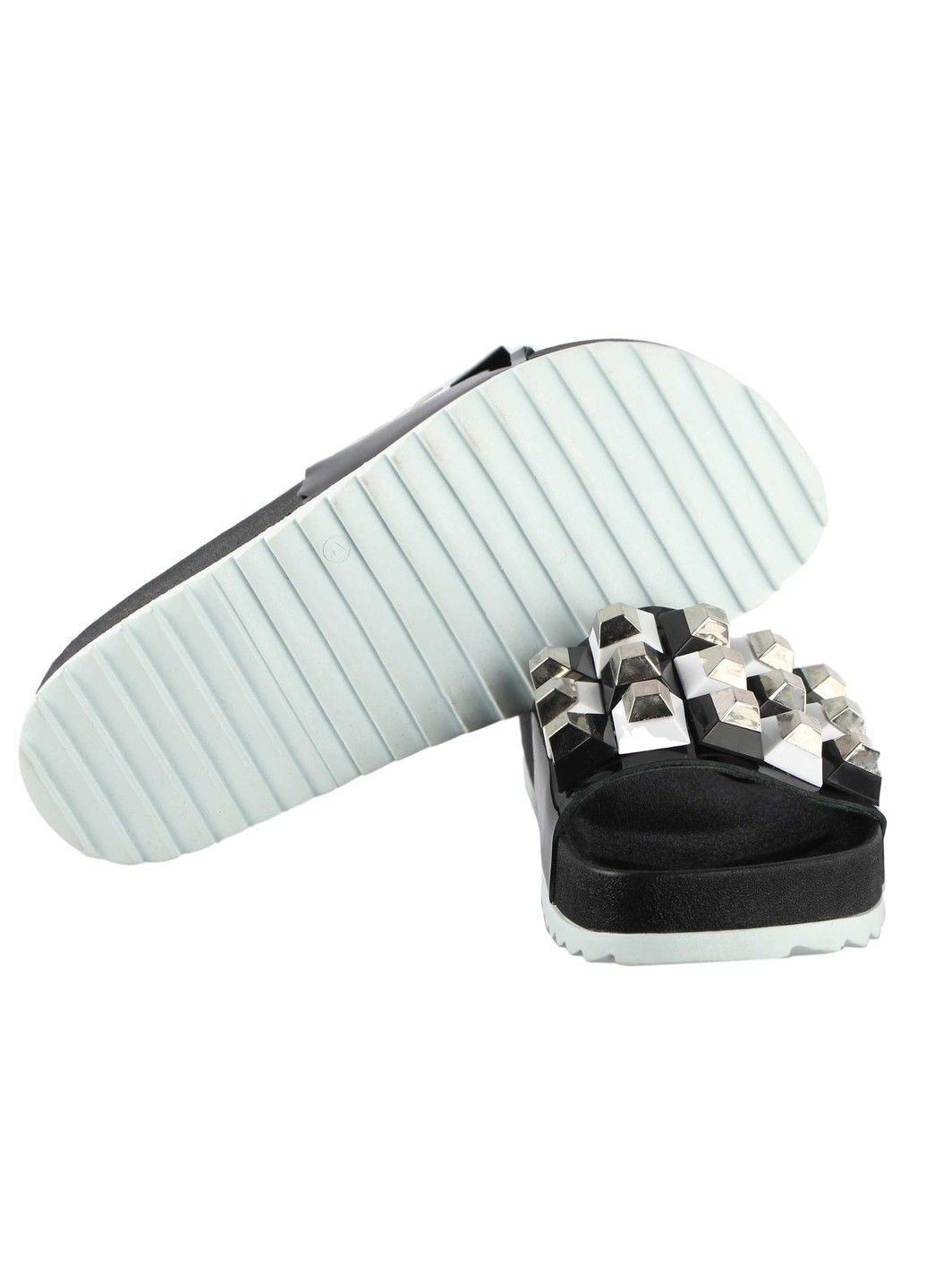 Черные женские босоножки 36224 Magza без застежки