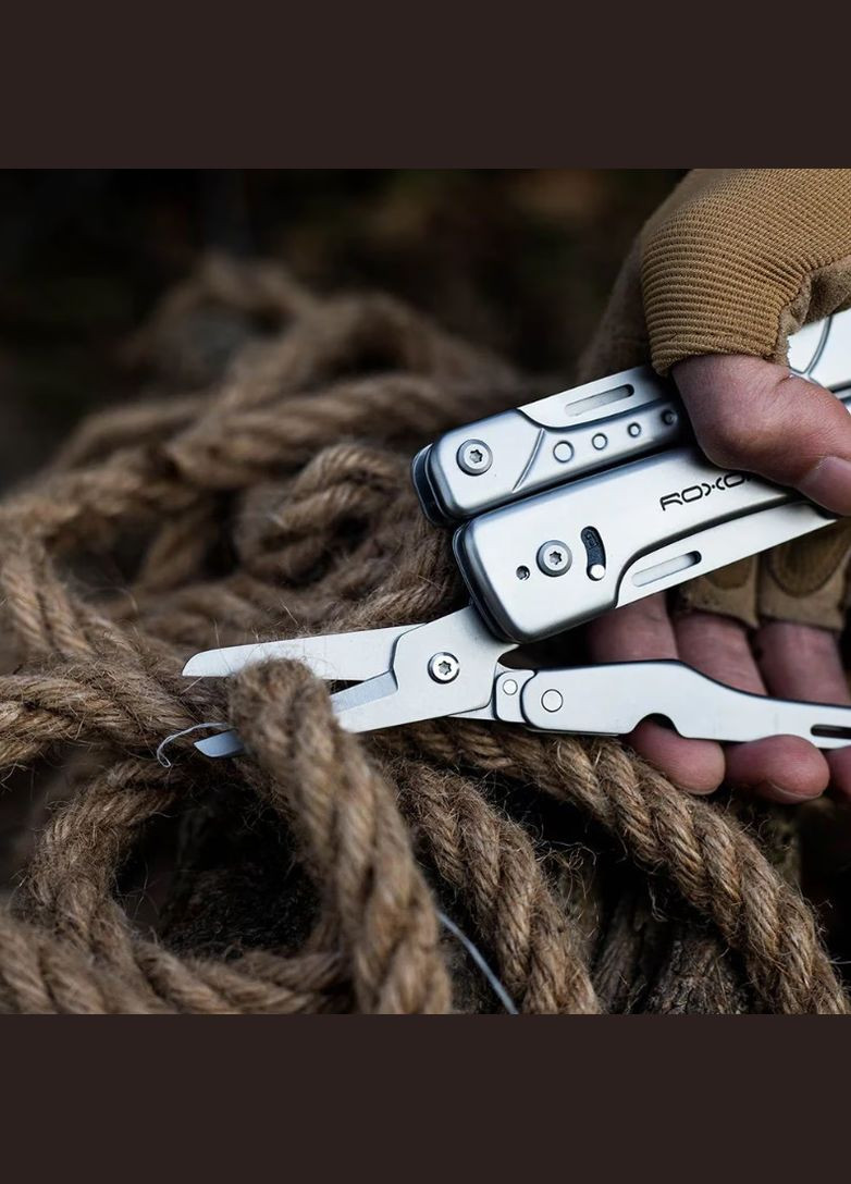 Мультитул S802S Phantom 16 Инструментов Roxon (342966844)