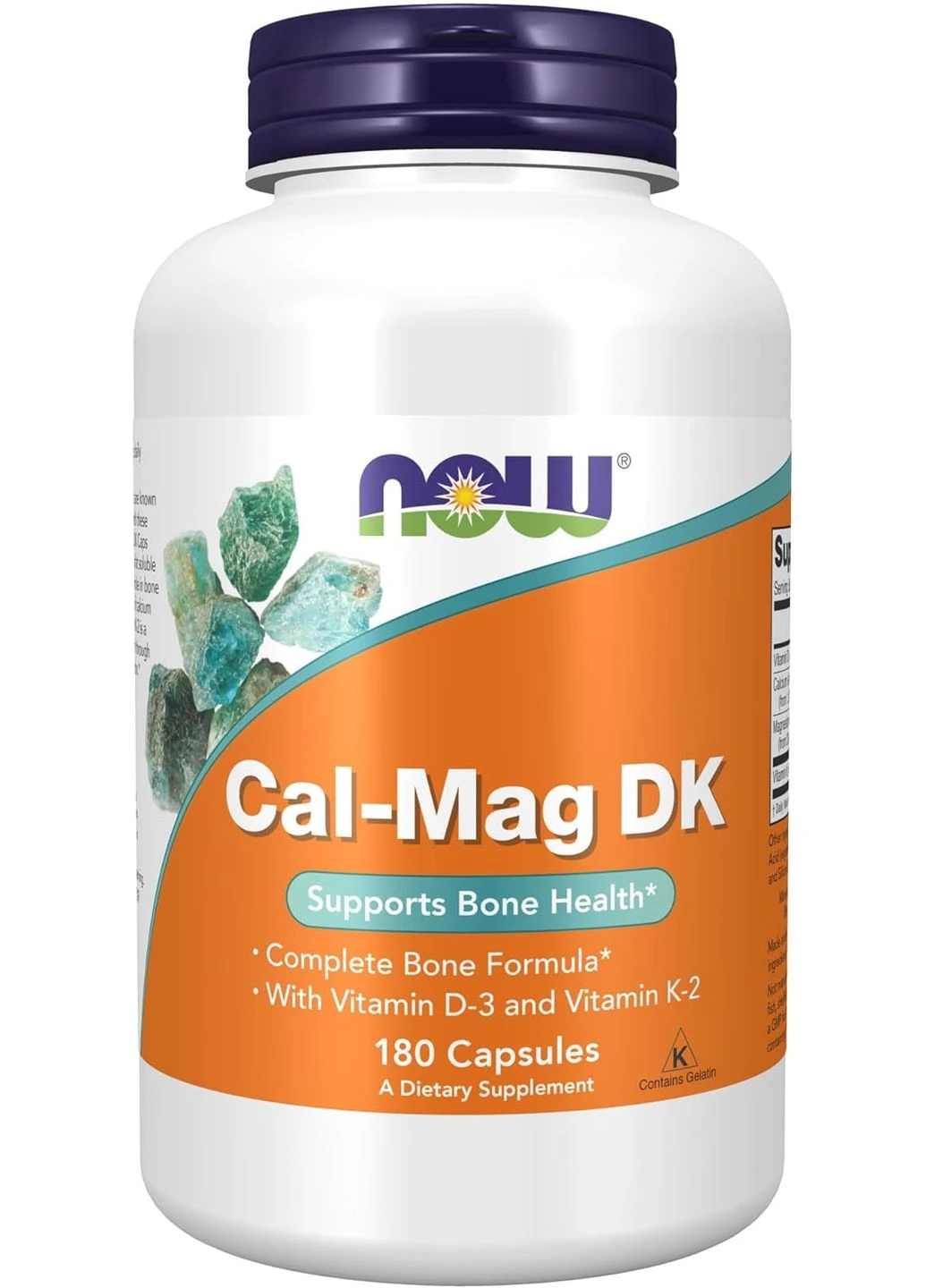 Кальций и магний Cal-Mag DK 180 Capsules Now (279549470)