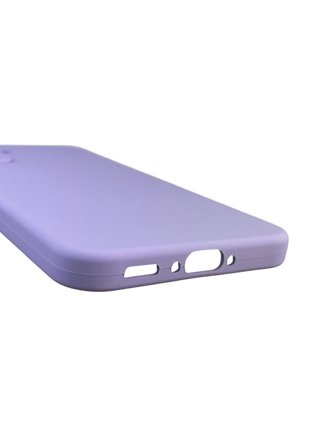 Чохол для Galaxy A36 5G (SM-A366U) силіконовий з мікрофіброю нековзний на самсунг а36 5г бузковий Samsung (366386497)