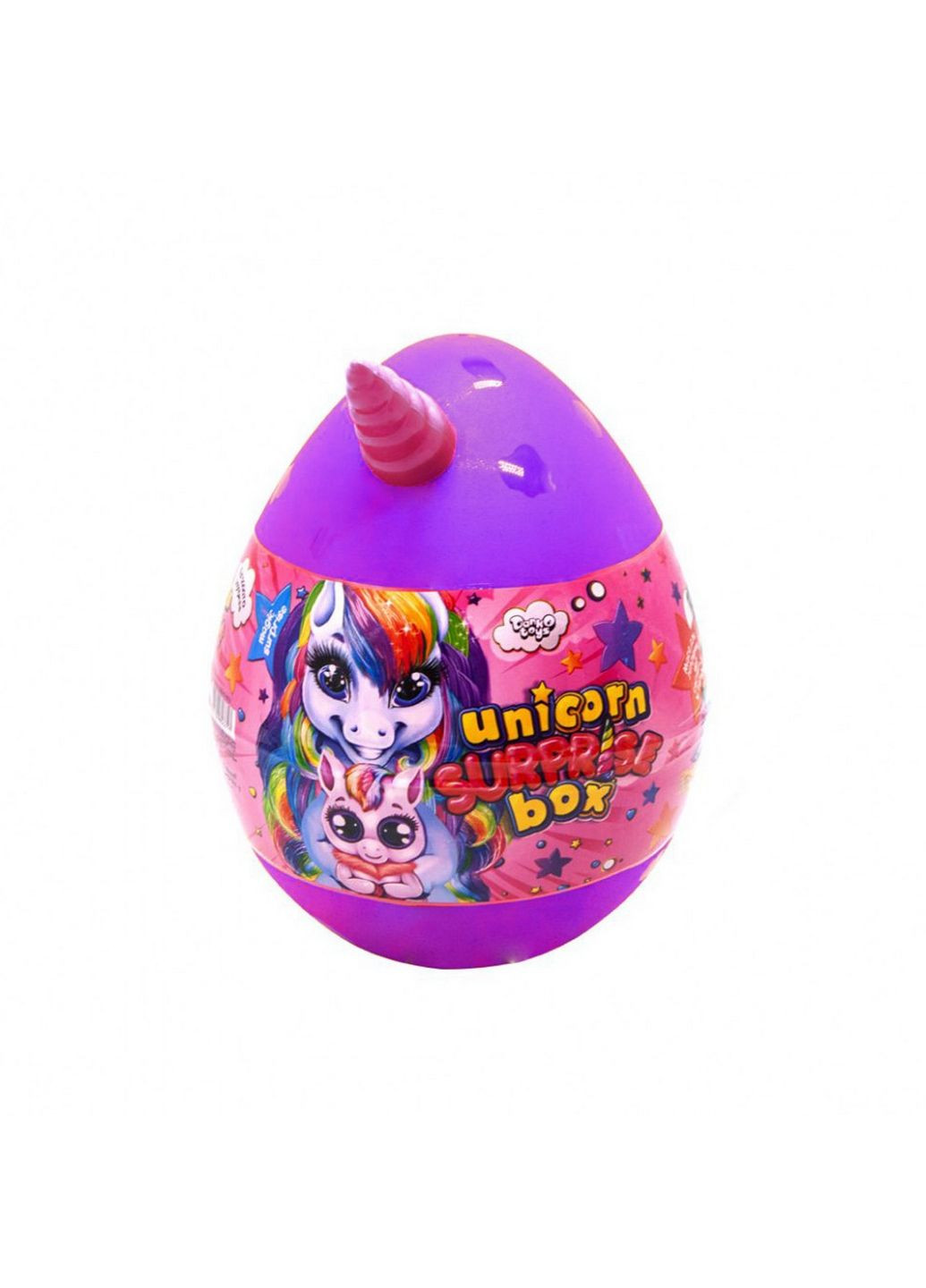 Набір для творчості в яйці "unicorn surprise box" для дівчинки Danko Toys (282585035)