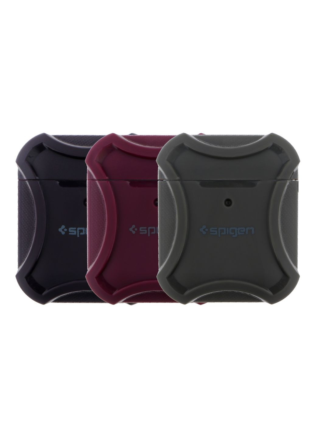 Футляр TPU DuraPro Flex with Hook для Airpods 1/2 Bordo Spigen Apple AirPods 2,Apple AirPods 1/2 (336940407)