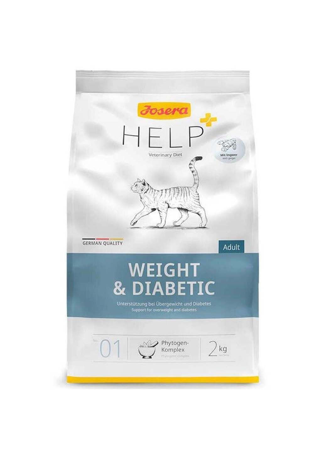 Сухой корм для котов Help Weight & Diabetic Cat при избыточном весе и диабете 2 кг Josera (286472586)